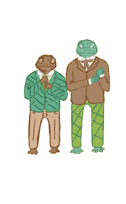 Two Frogs logo