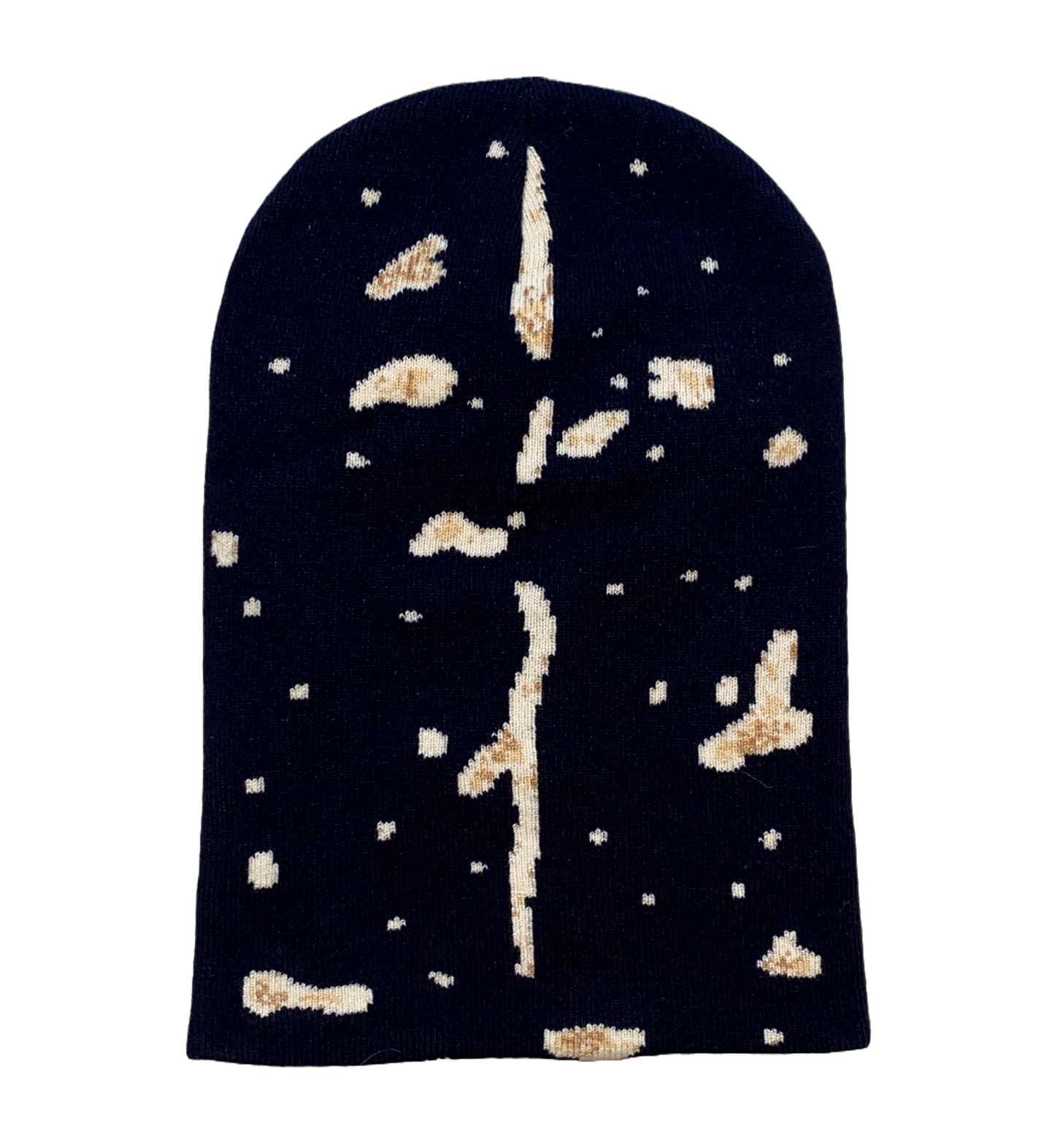 Knit Frog Balaclava - Black Toad