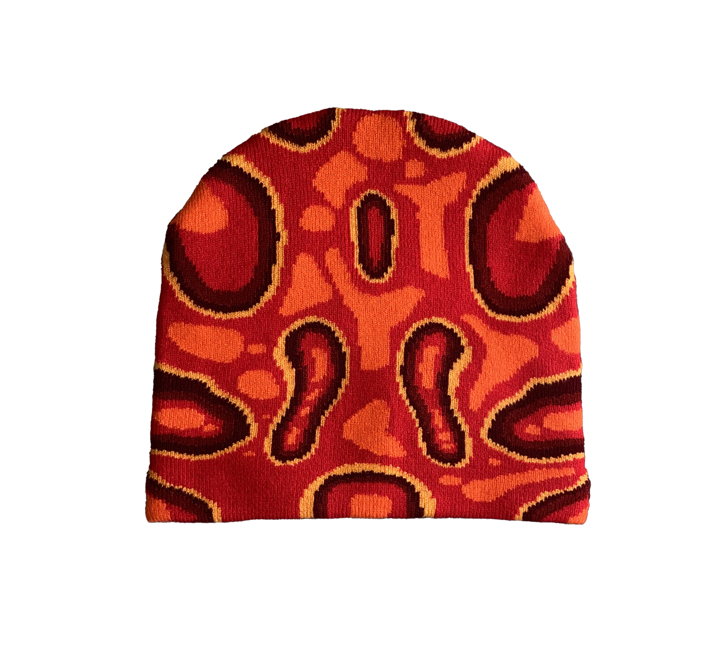 Knit Frog Beanie - Horned Frog