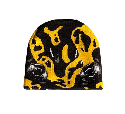 Knit Frog Beanie - Poison Dart frog – Two Frogs