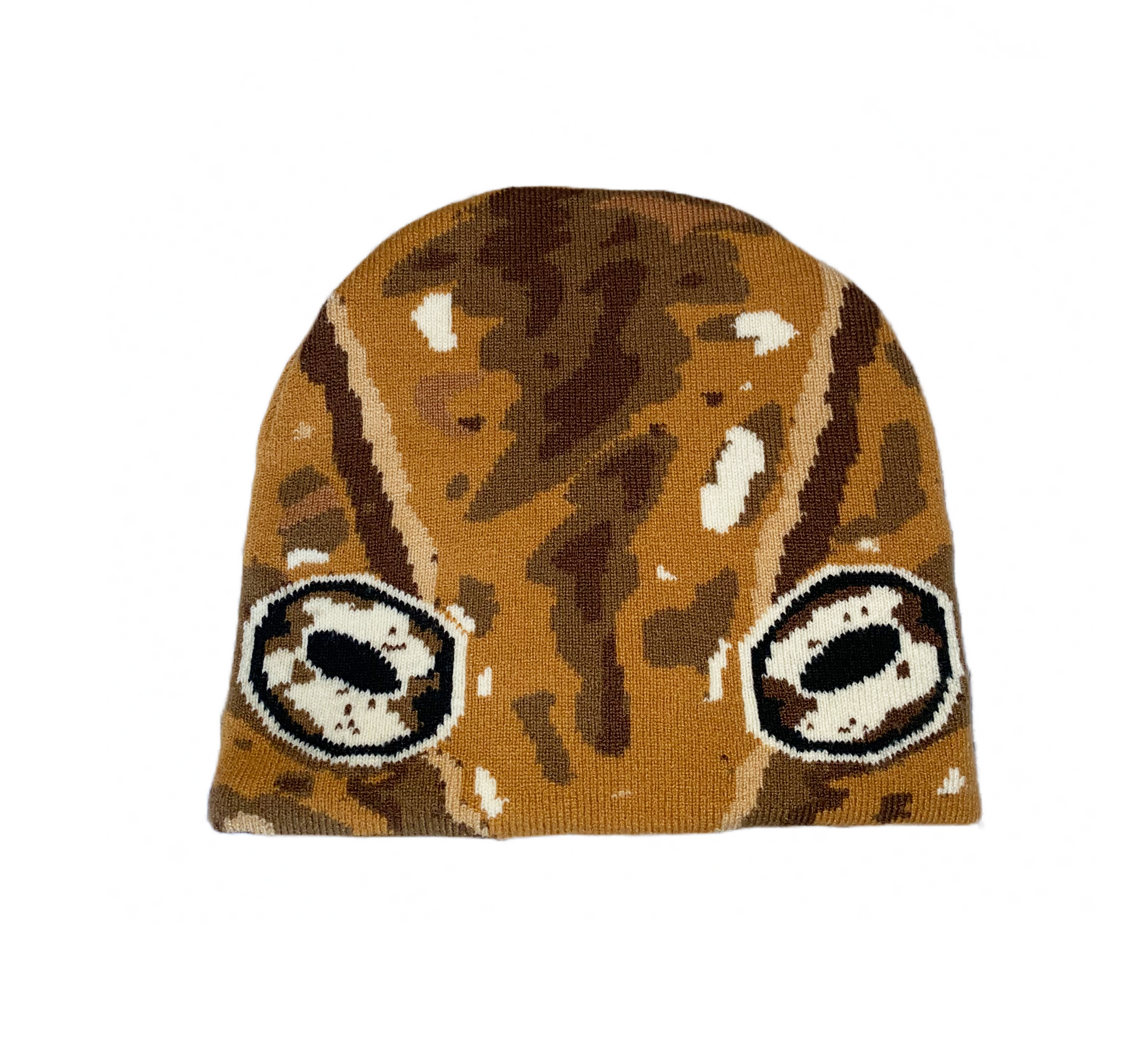 Knit Frog Beanie - Wood frog – Two Frogs Knit Frog Beanie - Wood frog – Two Frogs