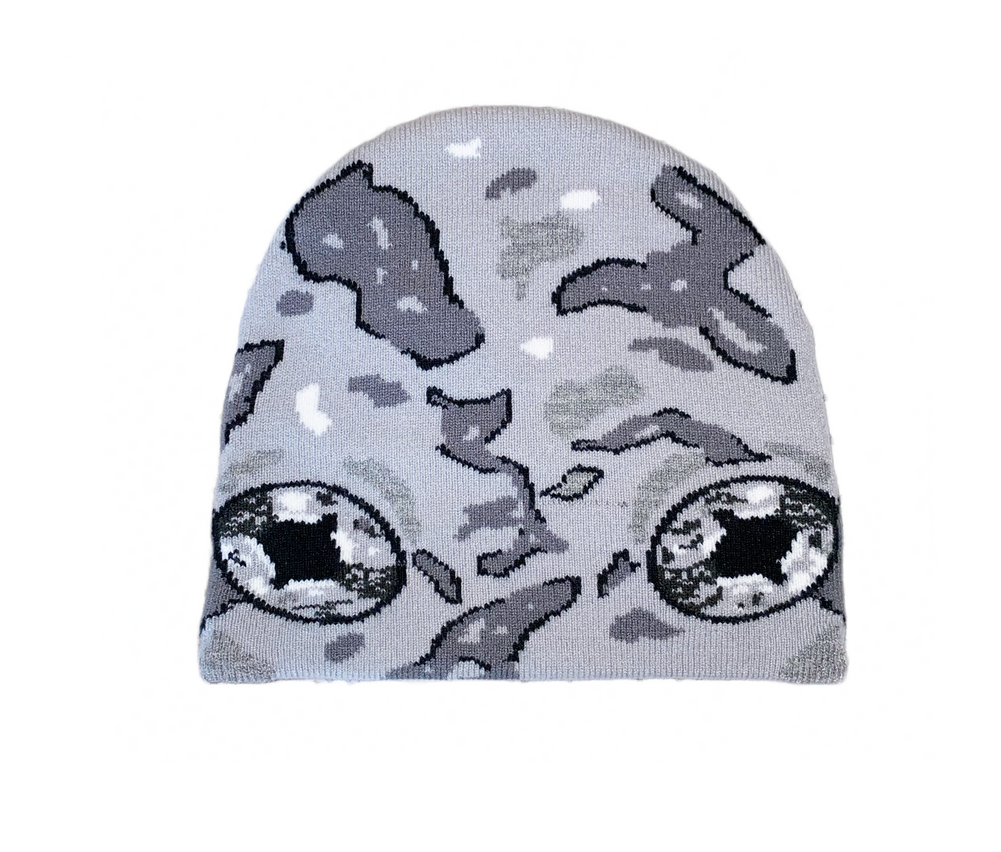 Knit Frog Beanie - Gray treefrog – Two Frogs Knit Frog Beanie - Gray treefrog – Two Frogs