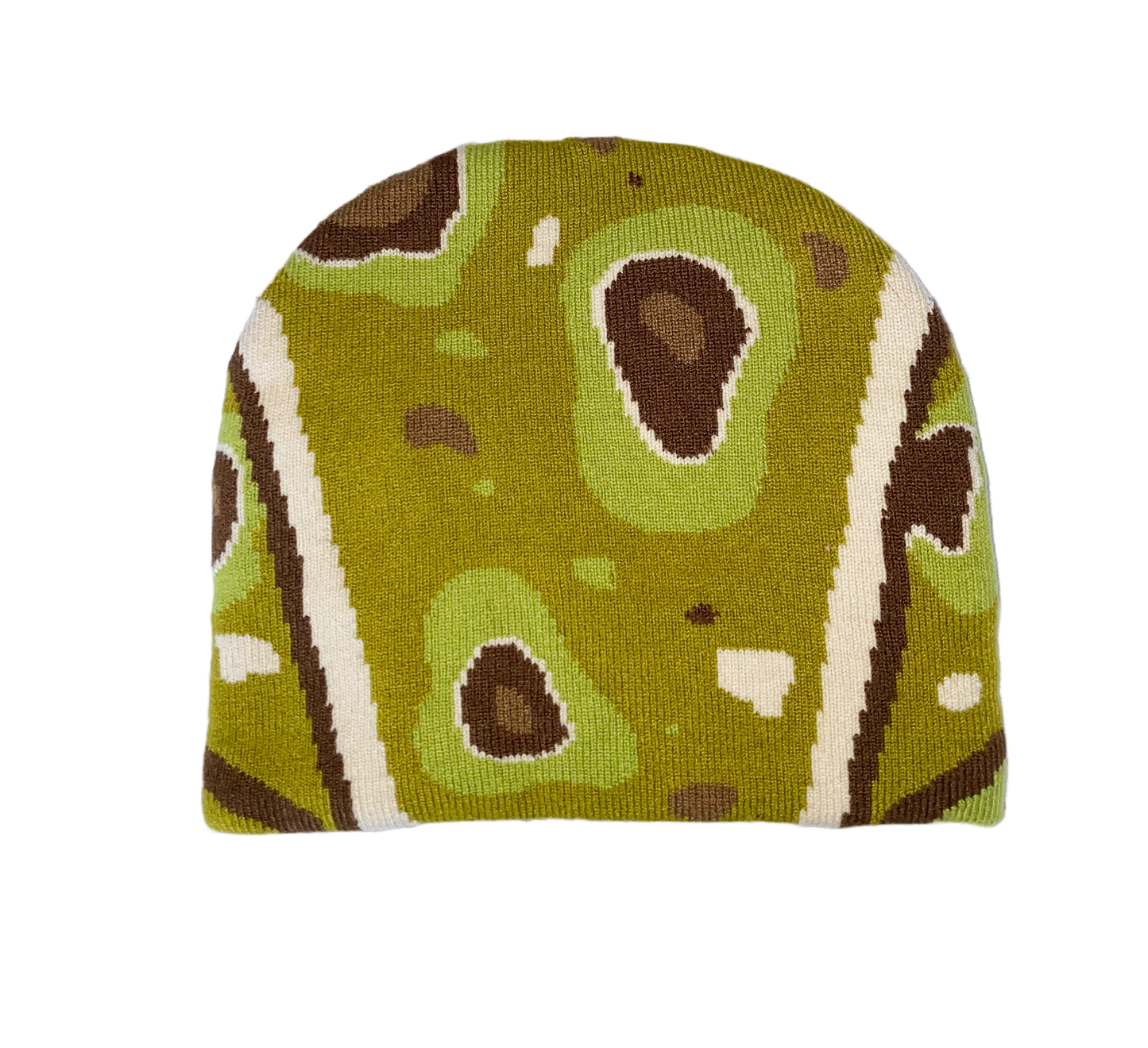 Knit Frog Beanie - Leopard frog